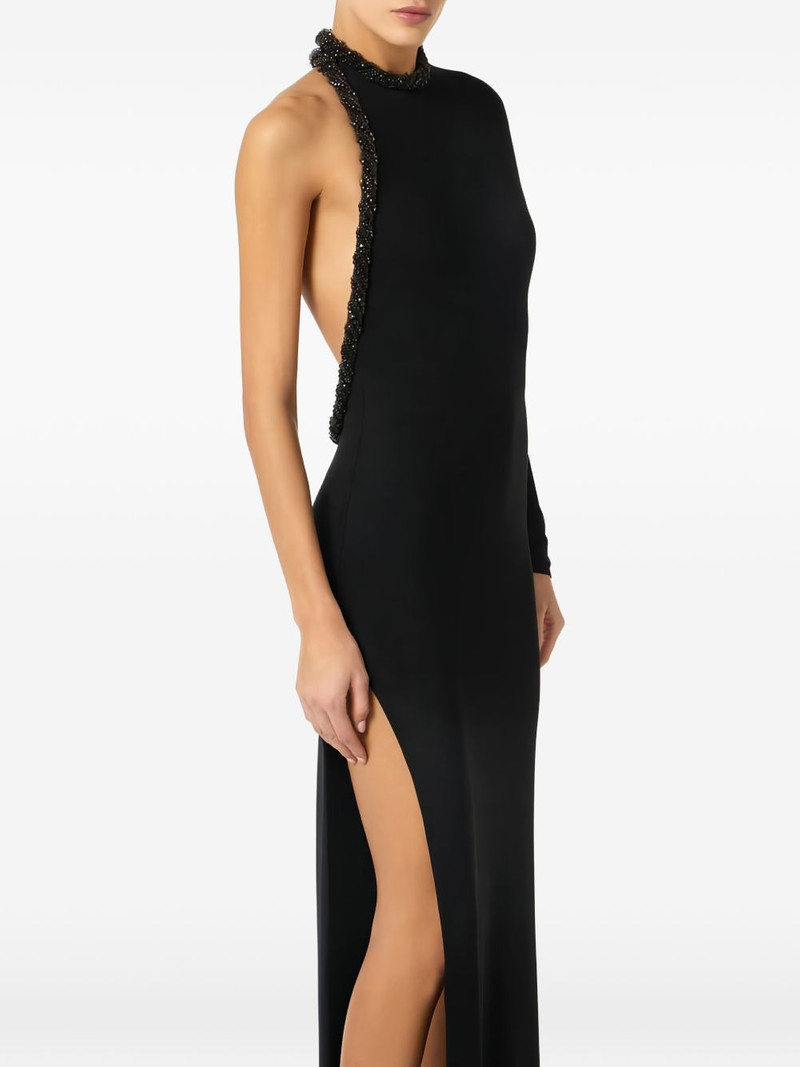 one-shoulder embellished maxi dress 4