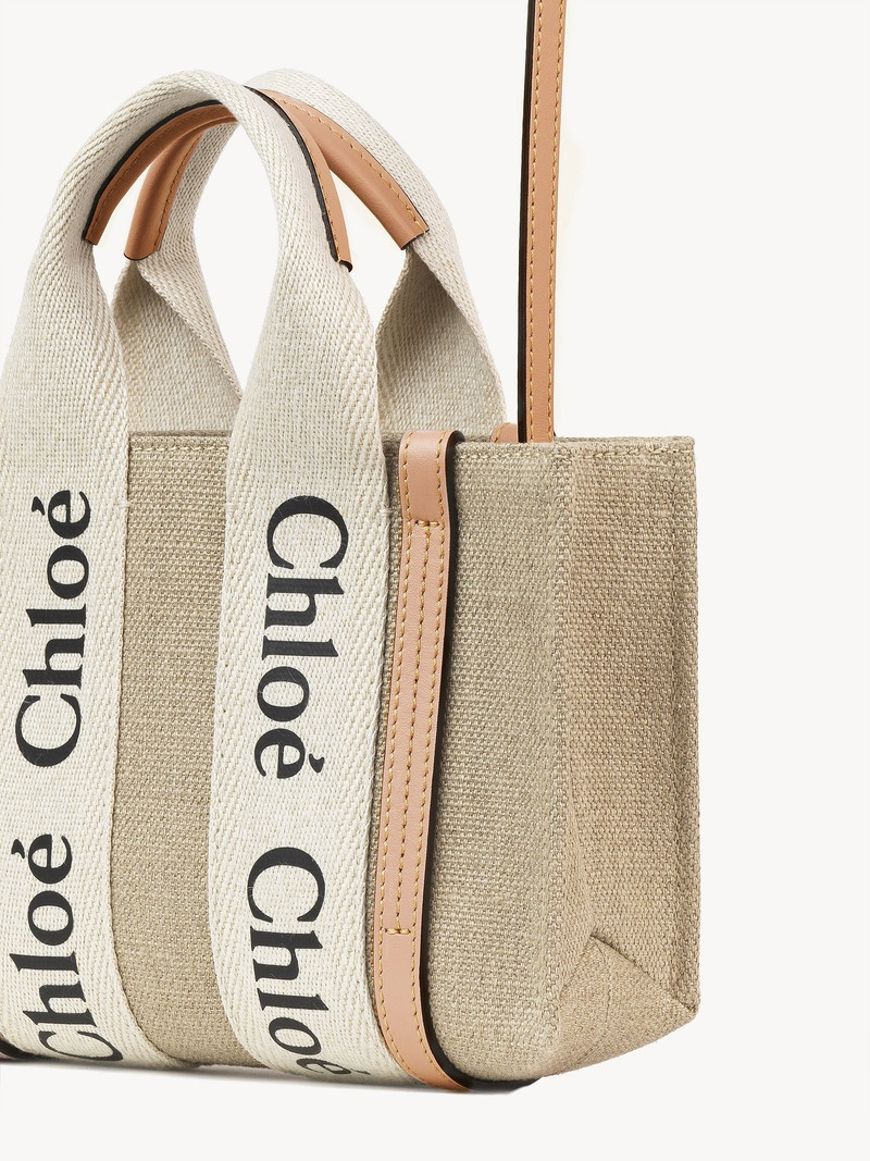 Chloé MINI WOODY TOTE BAG outlook