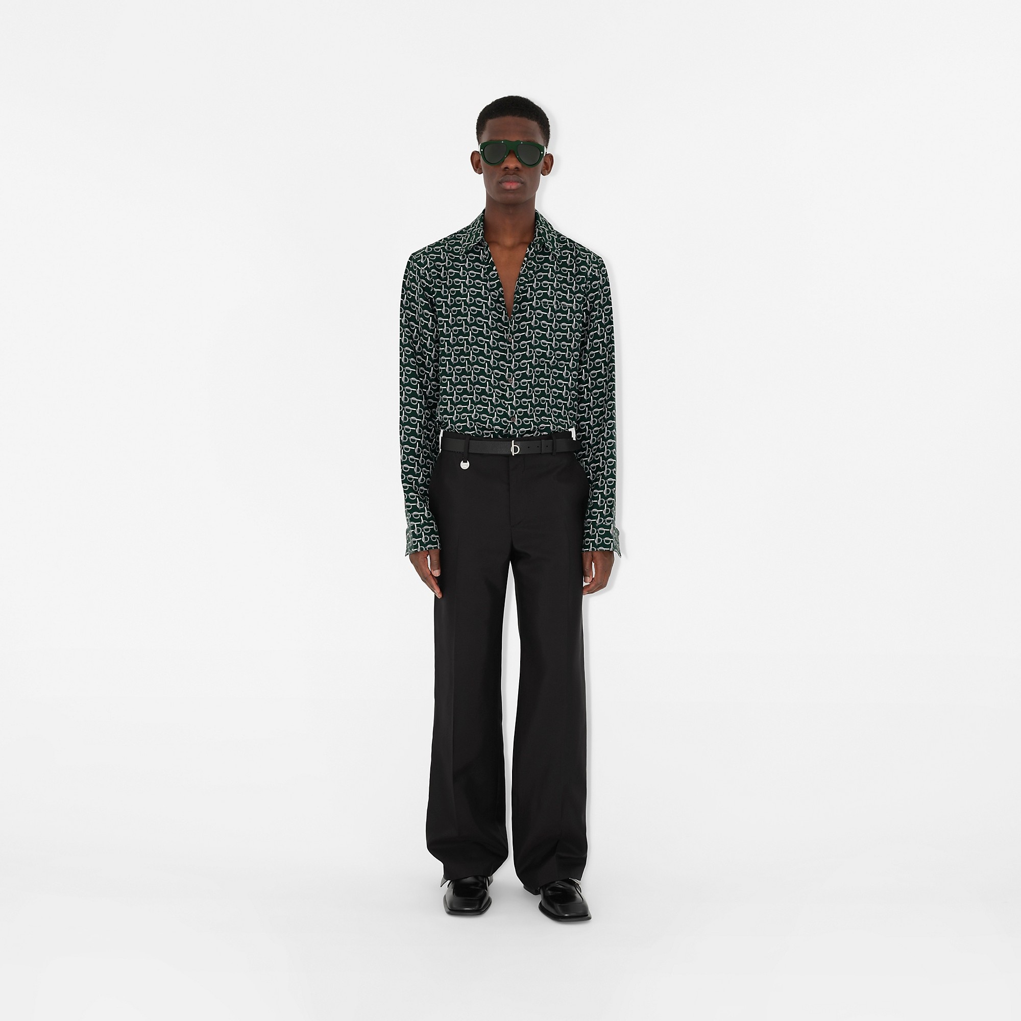B Silk Shirt - 2
