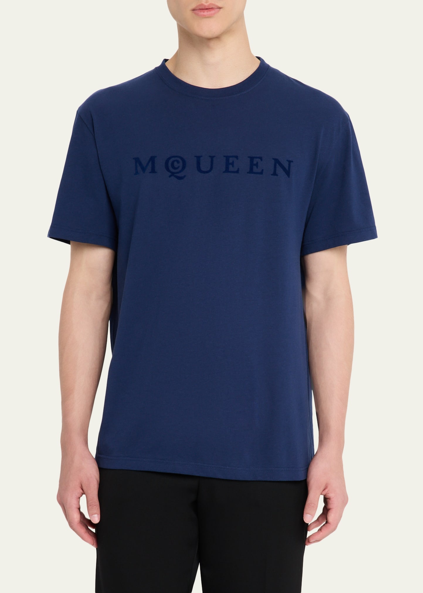 Men's Flocked Logo T-Shirt - 4