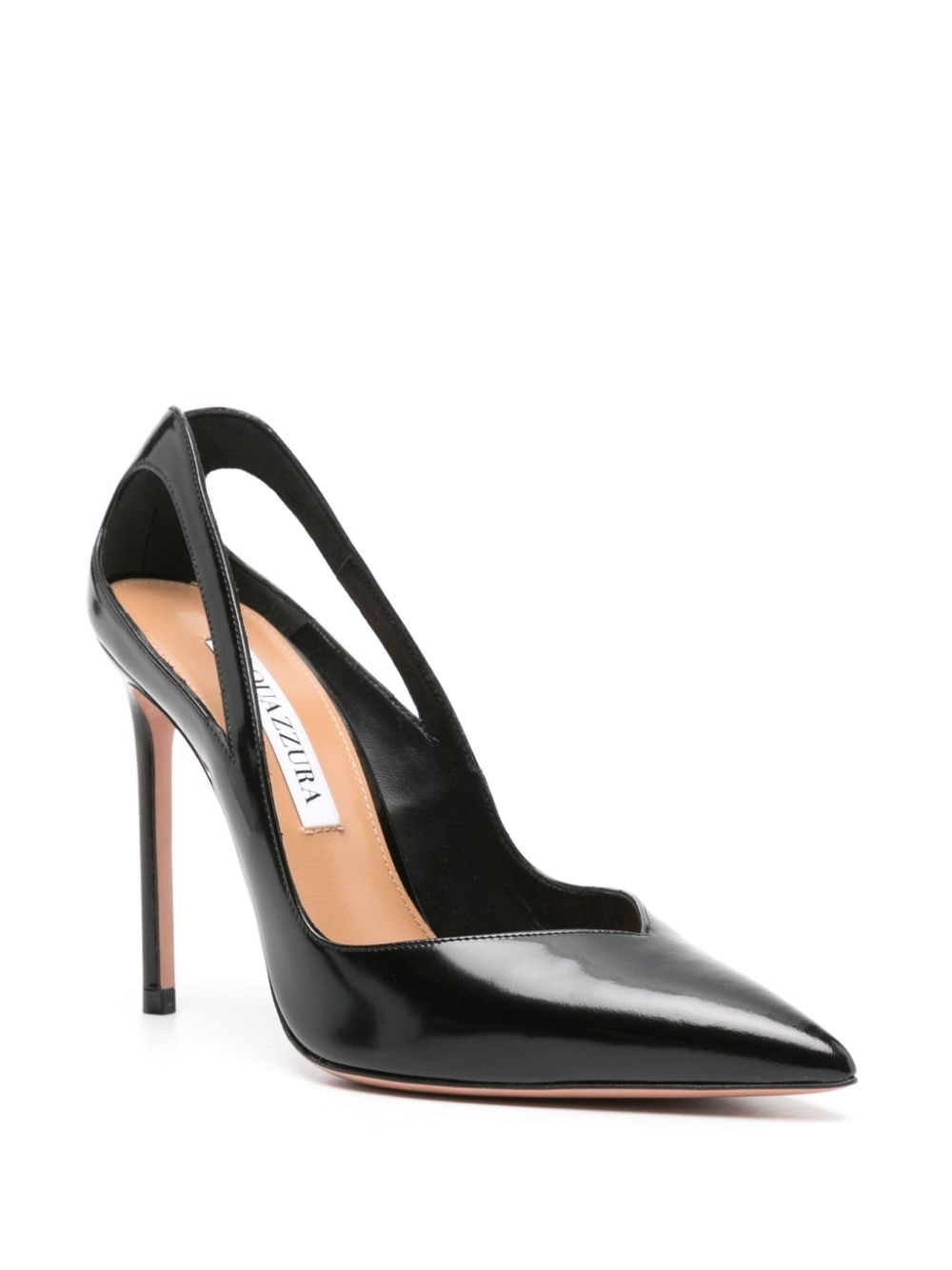 Sheeva 105mm cut-out pumps - 2