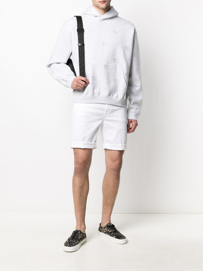 Alexander Wang logo-embroidered hoodie outlook