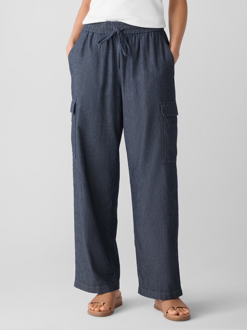 Airy Organic Cotton Twill Cargo Pant 3