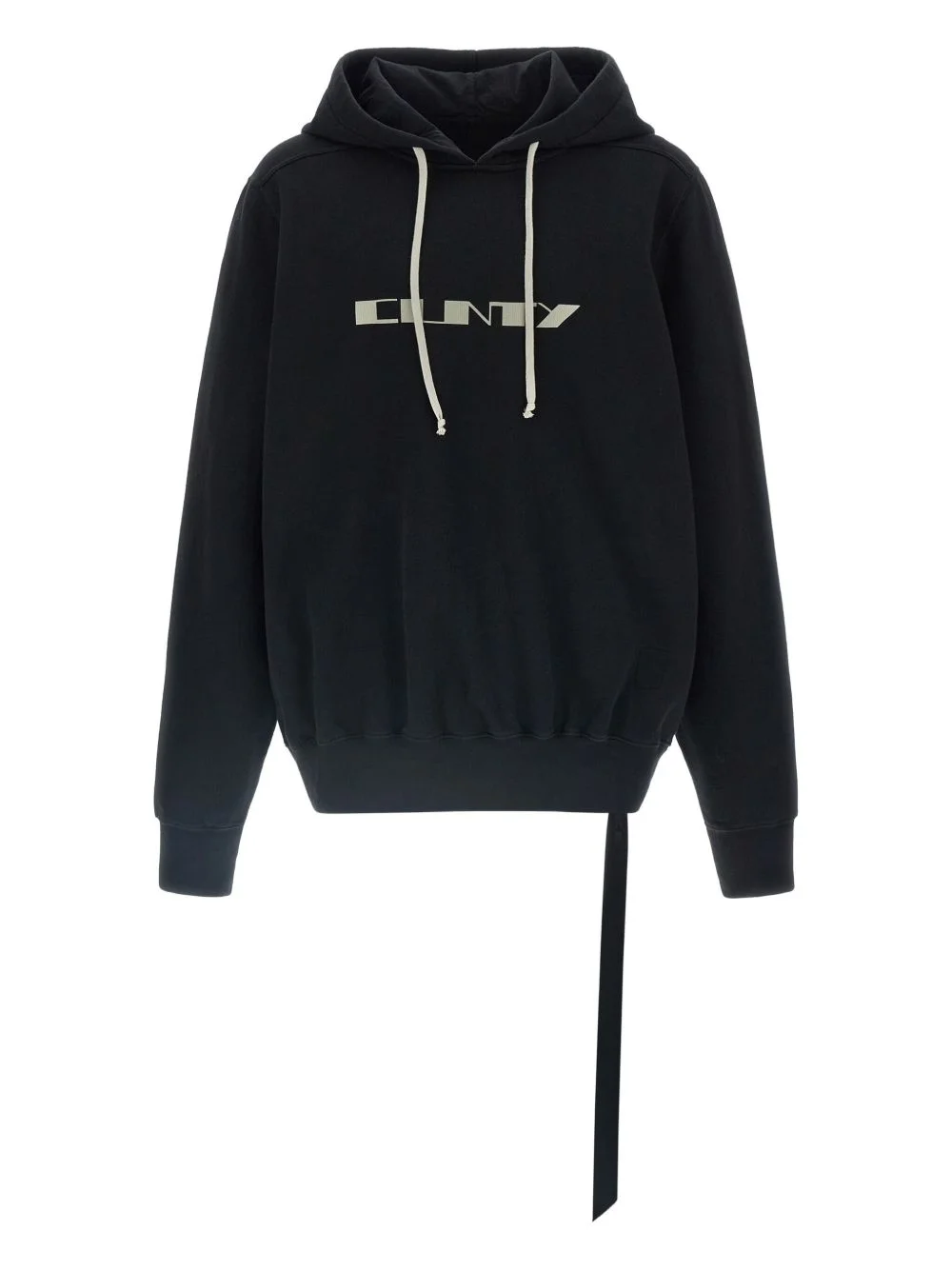 text-print hoodie - 1