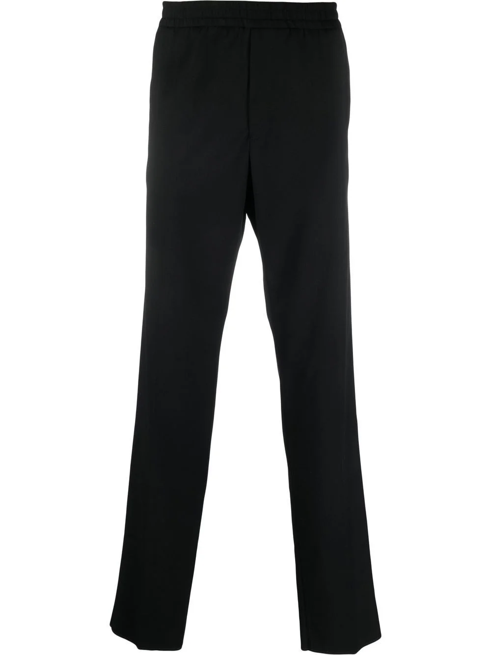 relaxed wool trousers - 1