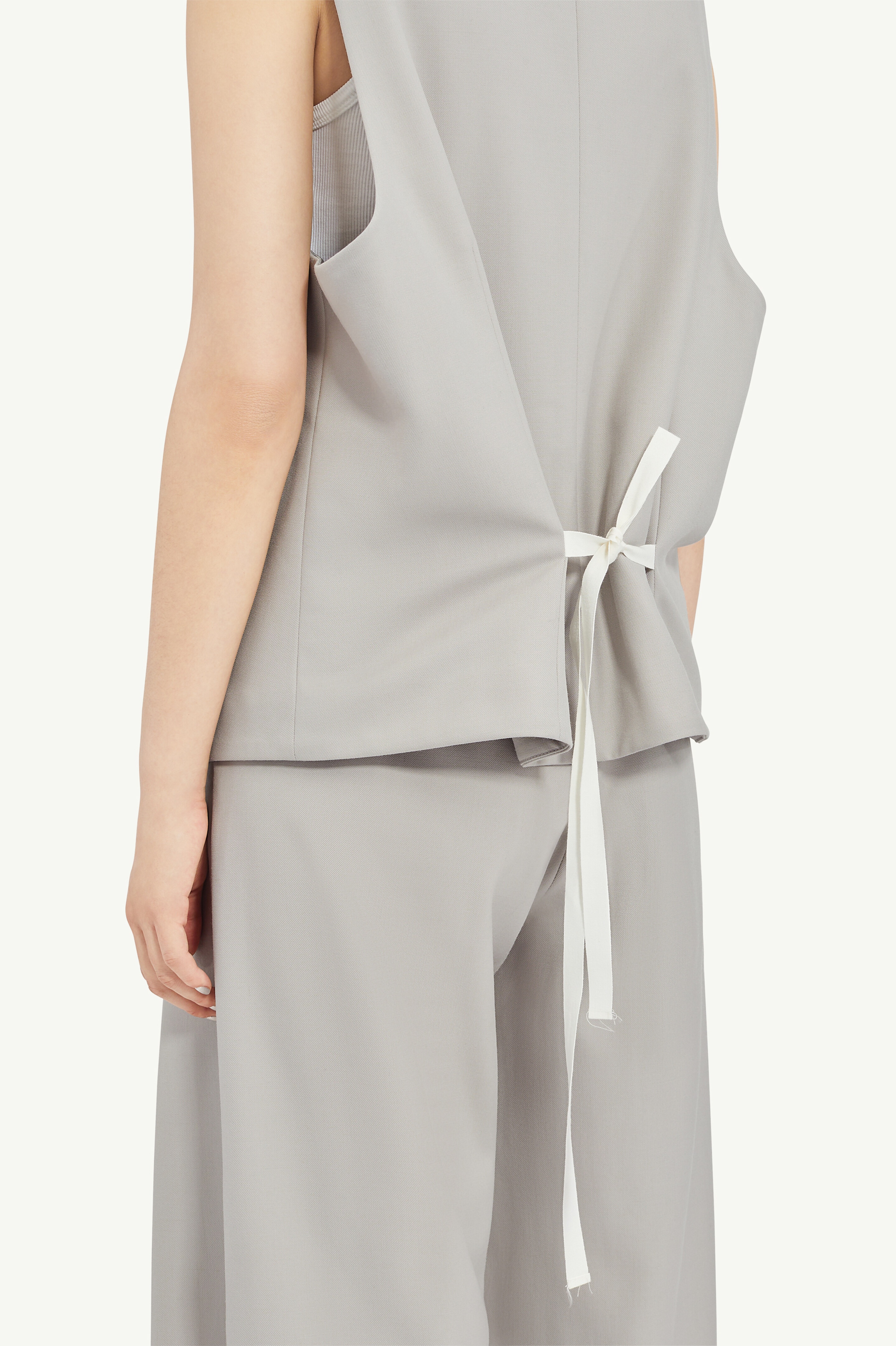 Tailoring Wool Gilet - 5