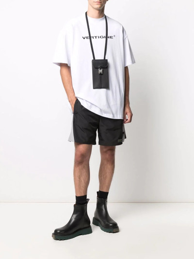 MSGM drawstring track shorts outlook