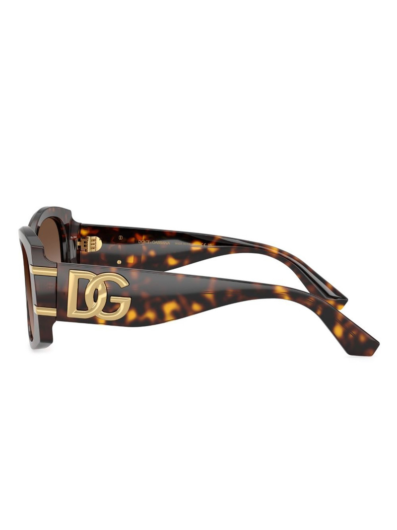 geometric-frame sunglasses 3