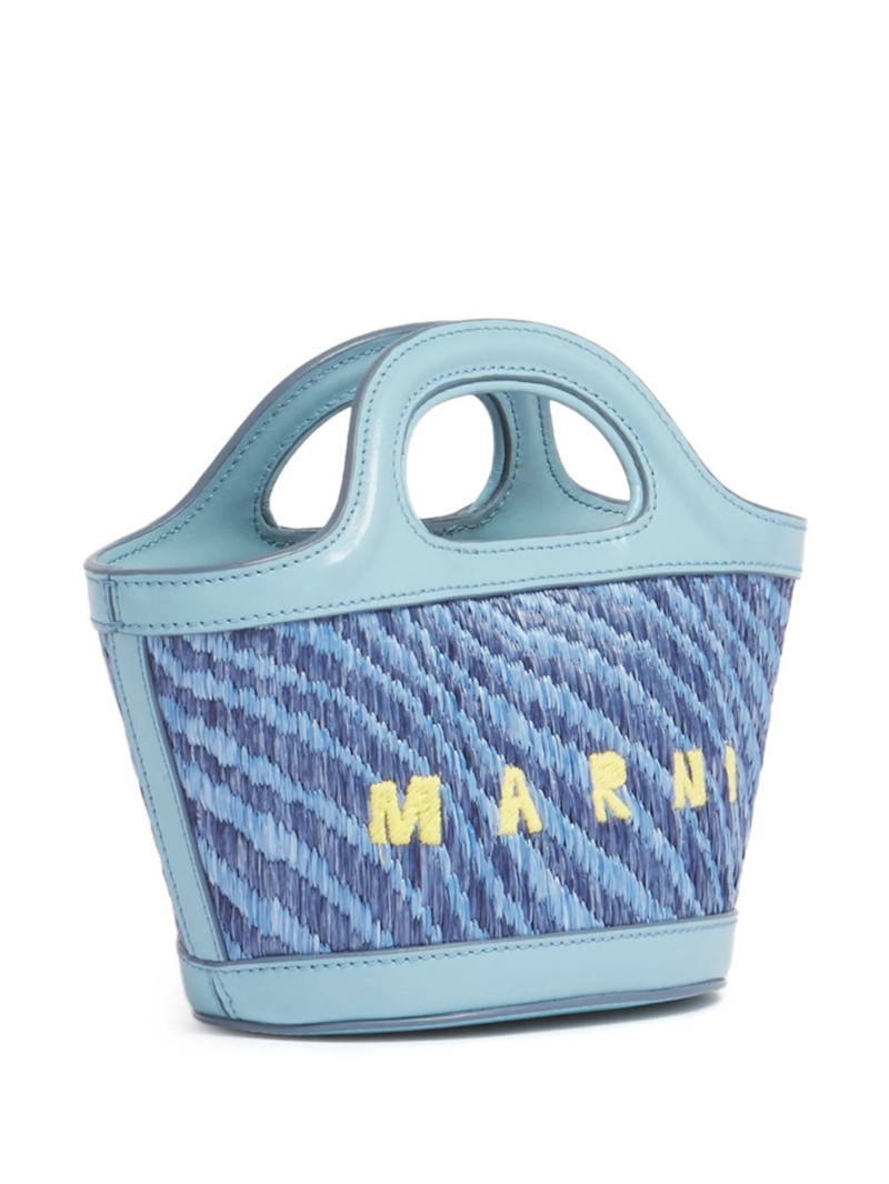 Marni Marni Logo-embroidered Tote Bag outlook