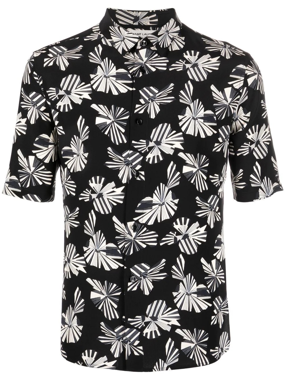 graphic-print short-sleeve shirt - 1