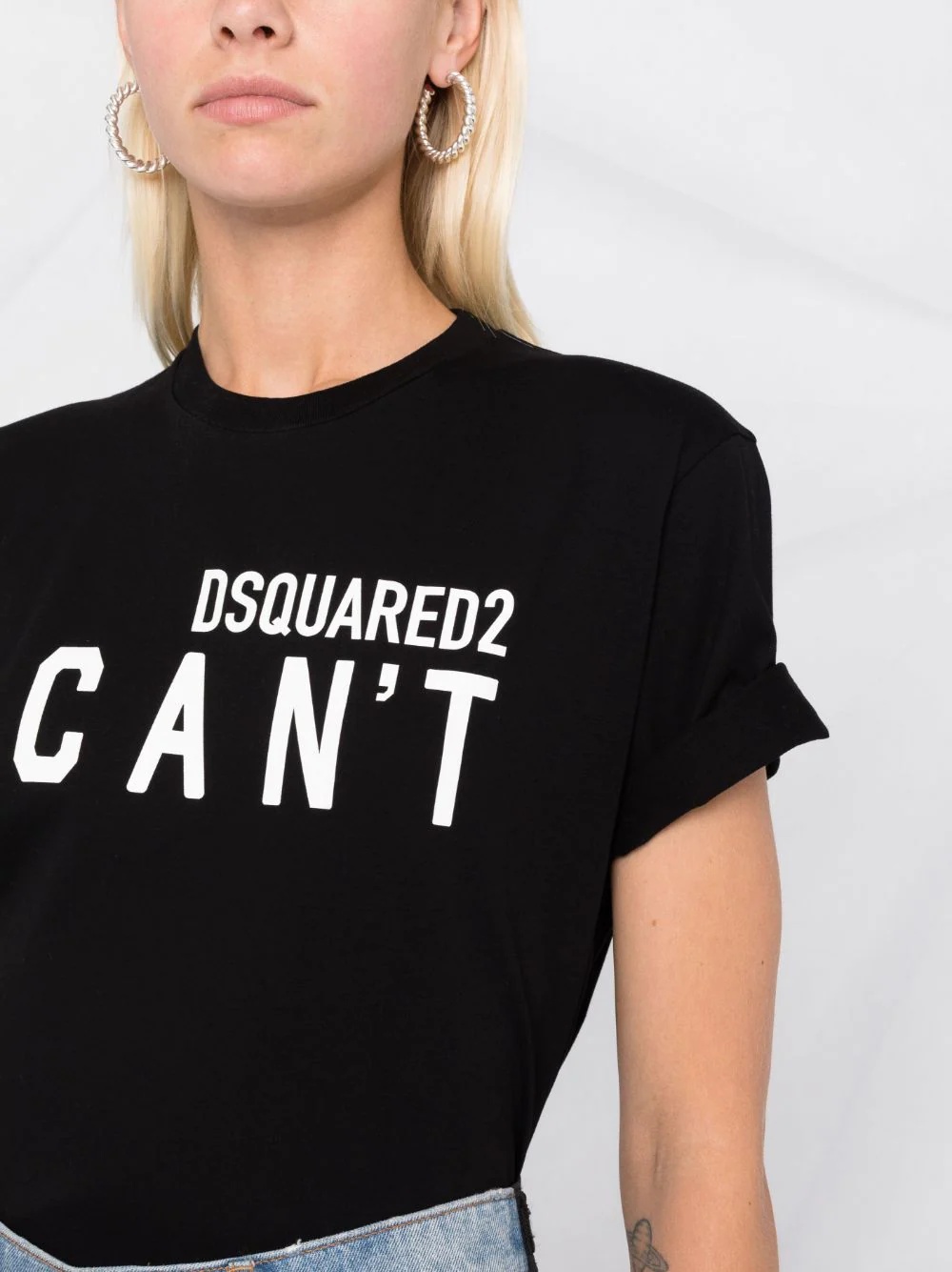 slogan-print T-shirt - 5