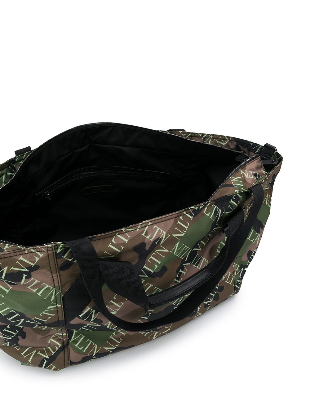 VLTN camouflage-print holdall - 5