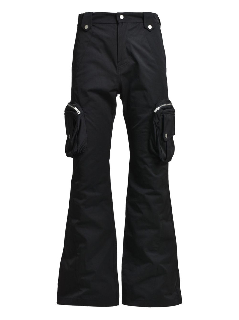 flared cargo trousers 1