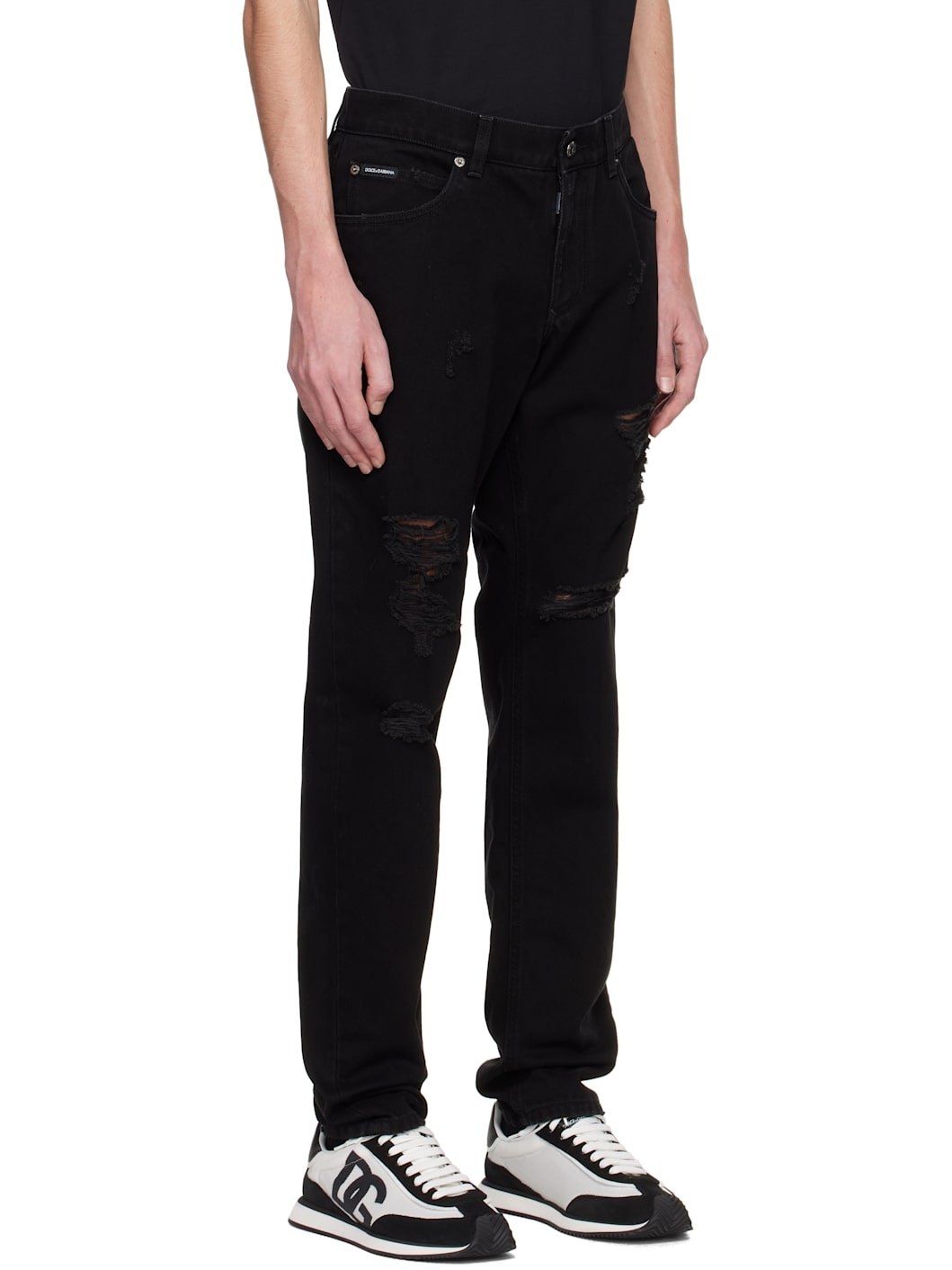 Black Regular Jeans - 2