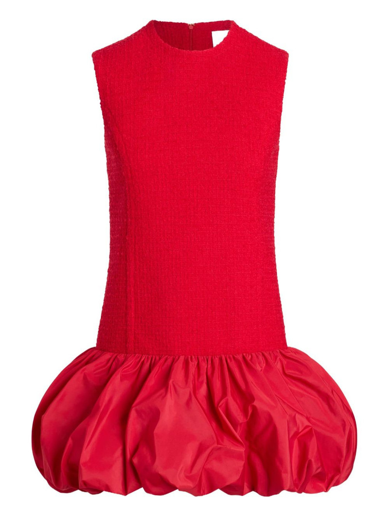 tweed bubble-hem dress 1