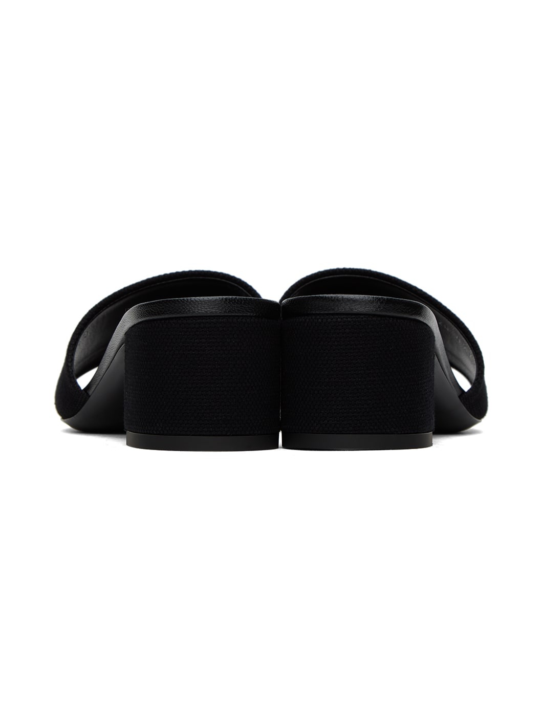 Black 4G Heeled Sandals - 2