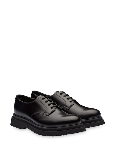 Prada lace-up derby shoes outlook