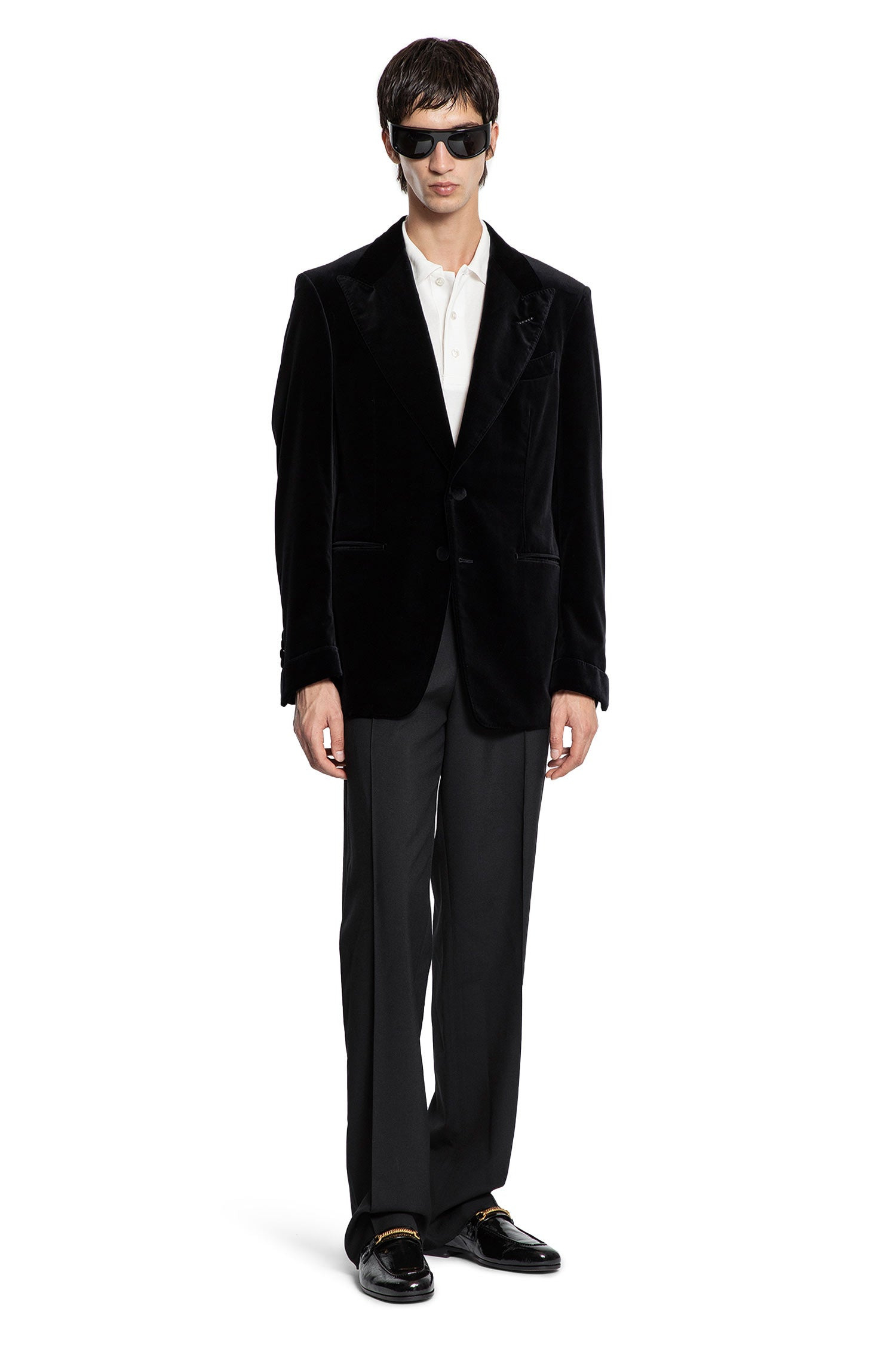Compact-Light-Velvet-Blazer - 5