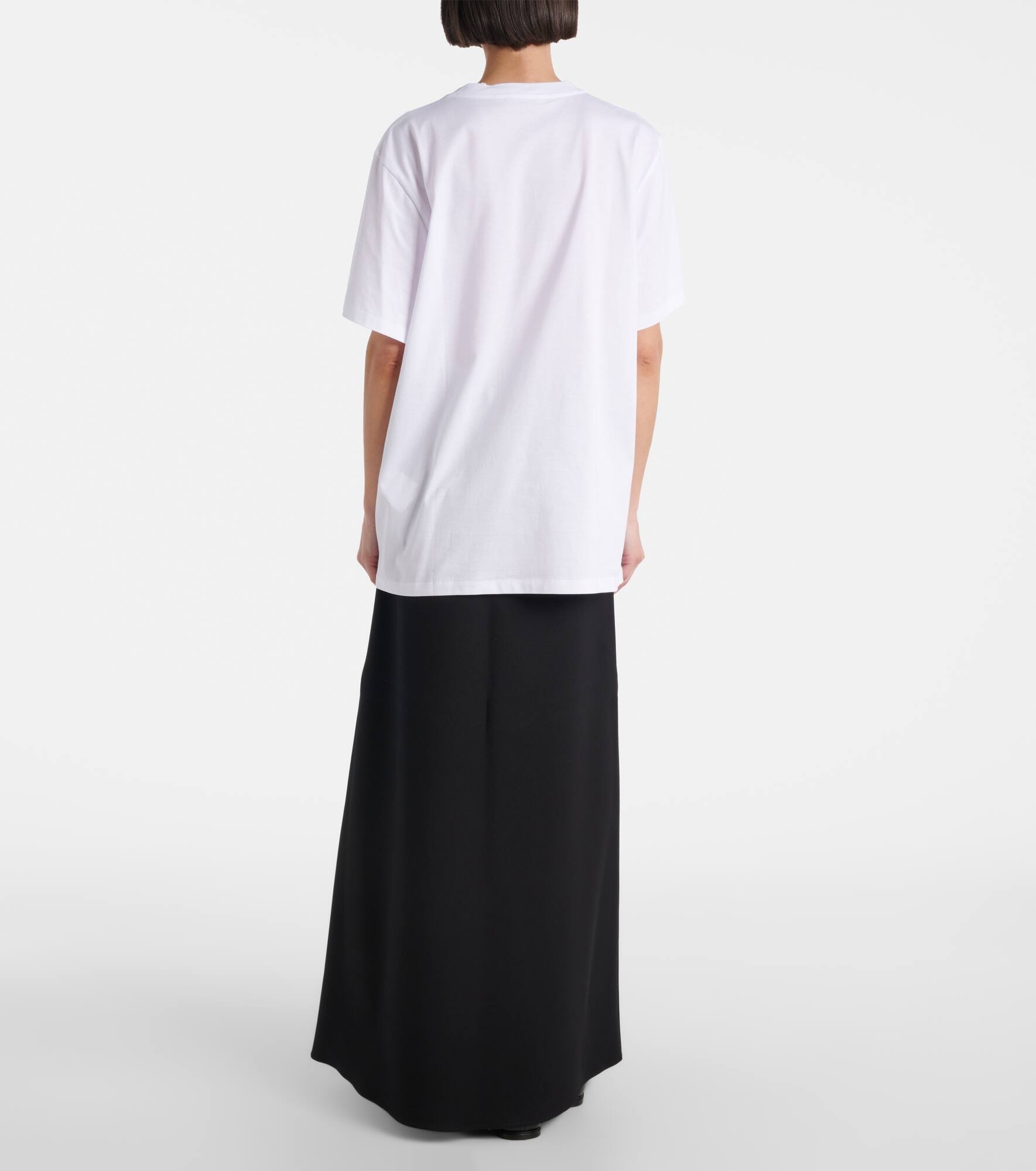Sequoia logo printed cotton jersey T-shirt - 3