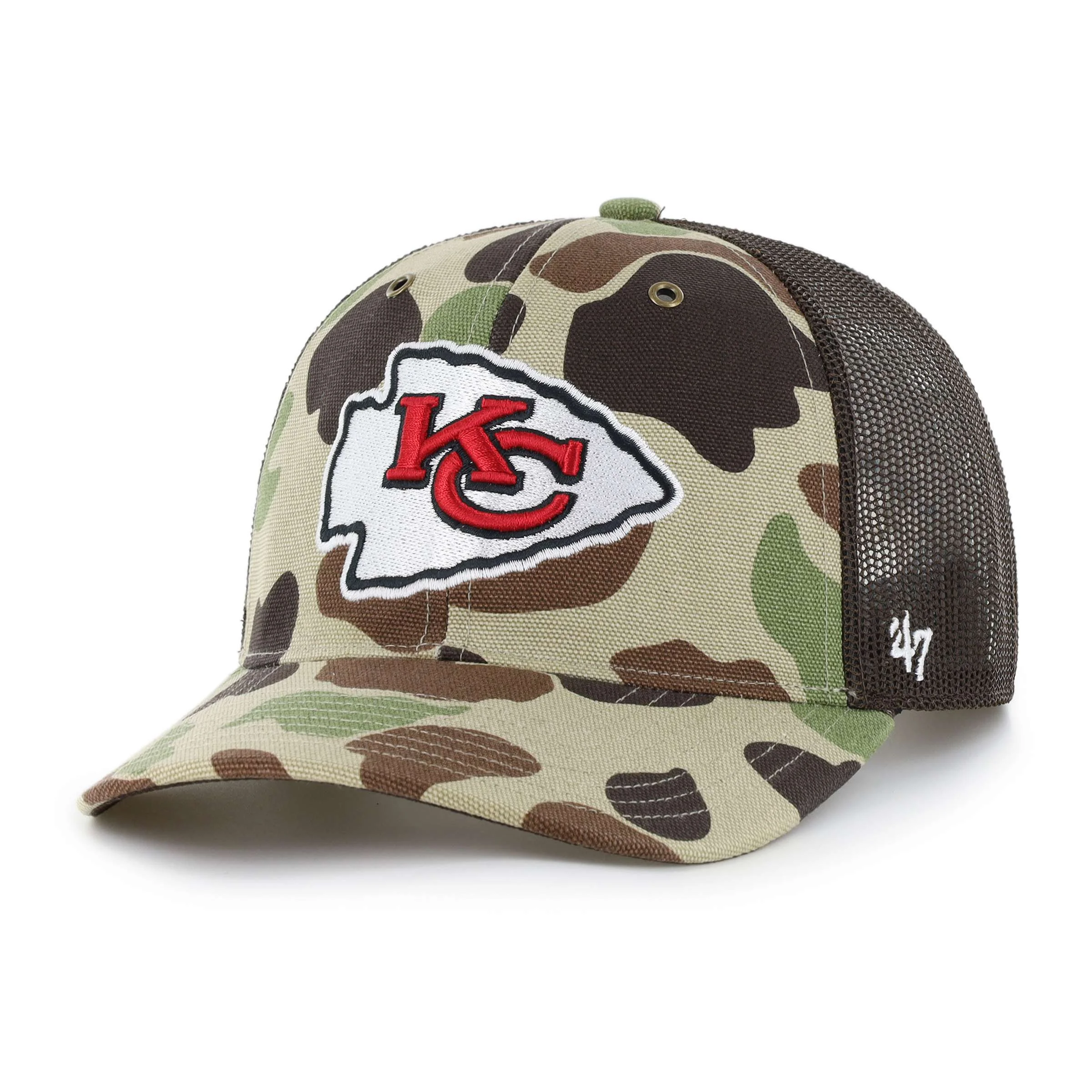 Kansas City Chiefs '47 Camo Trucker Relaxed Fit - 1