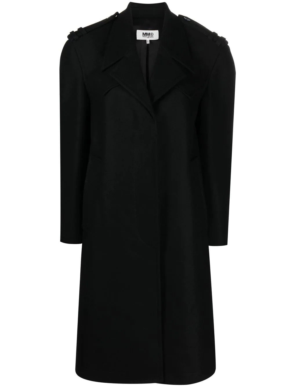 single-breasted coat - 1