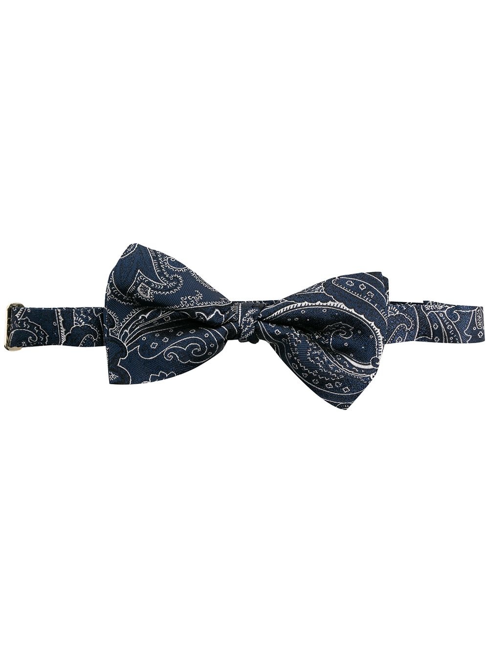 paisley-jacquard bow tie - 1