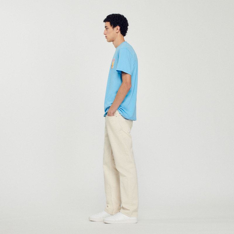 Rabbit print T-shirt 6