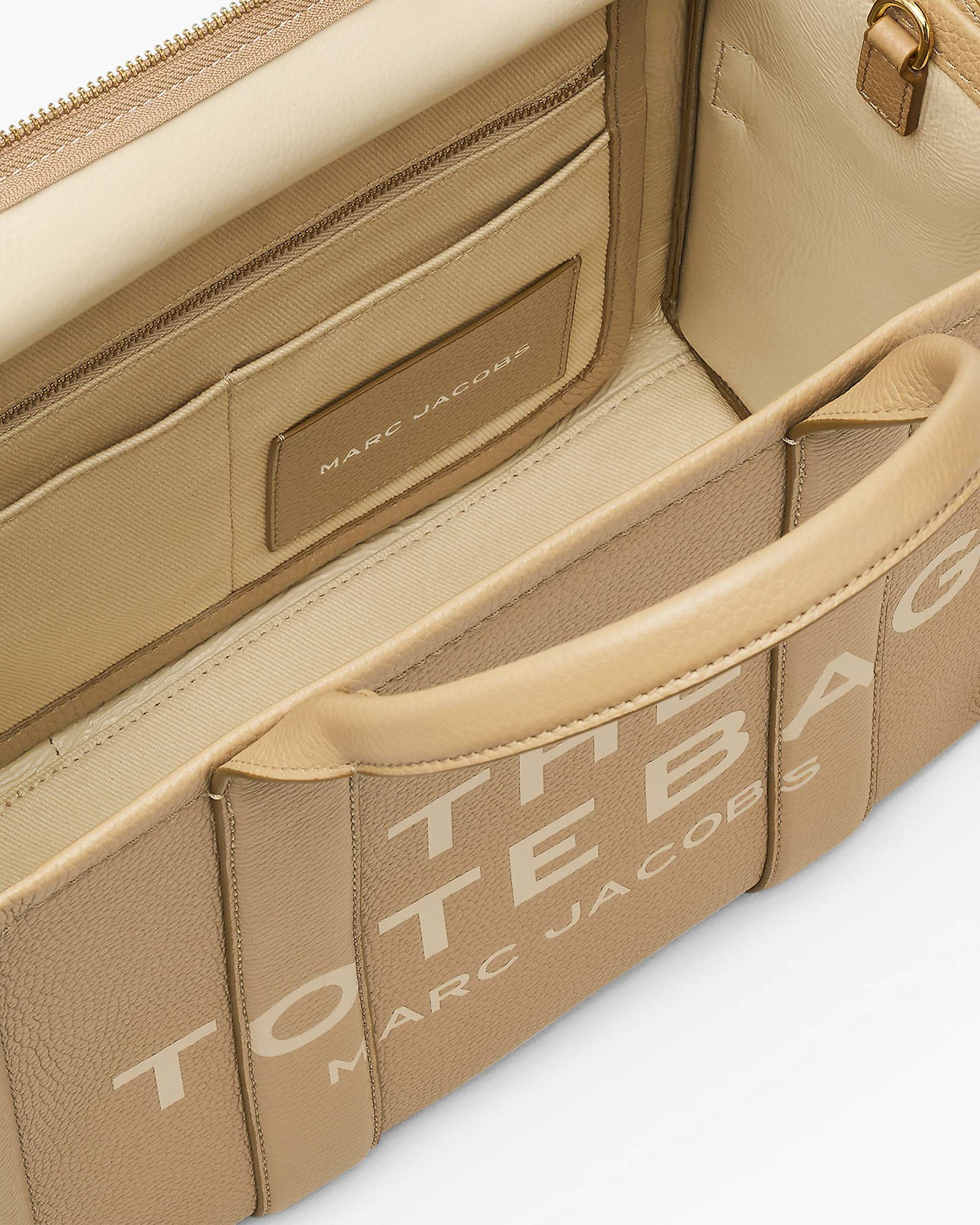 THE LEATHER MEDIUM TOTE BAG - 7