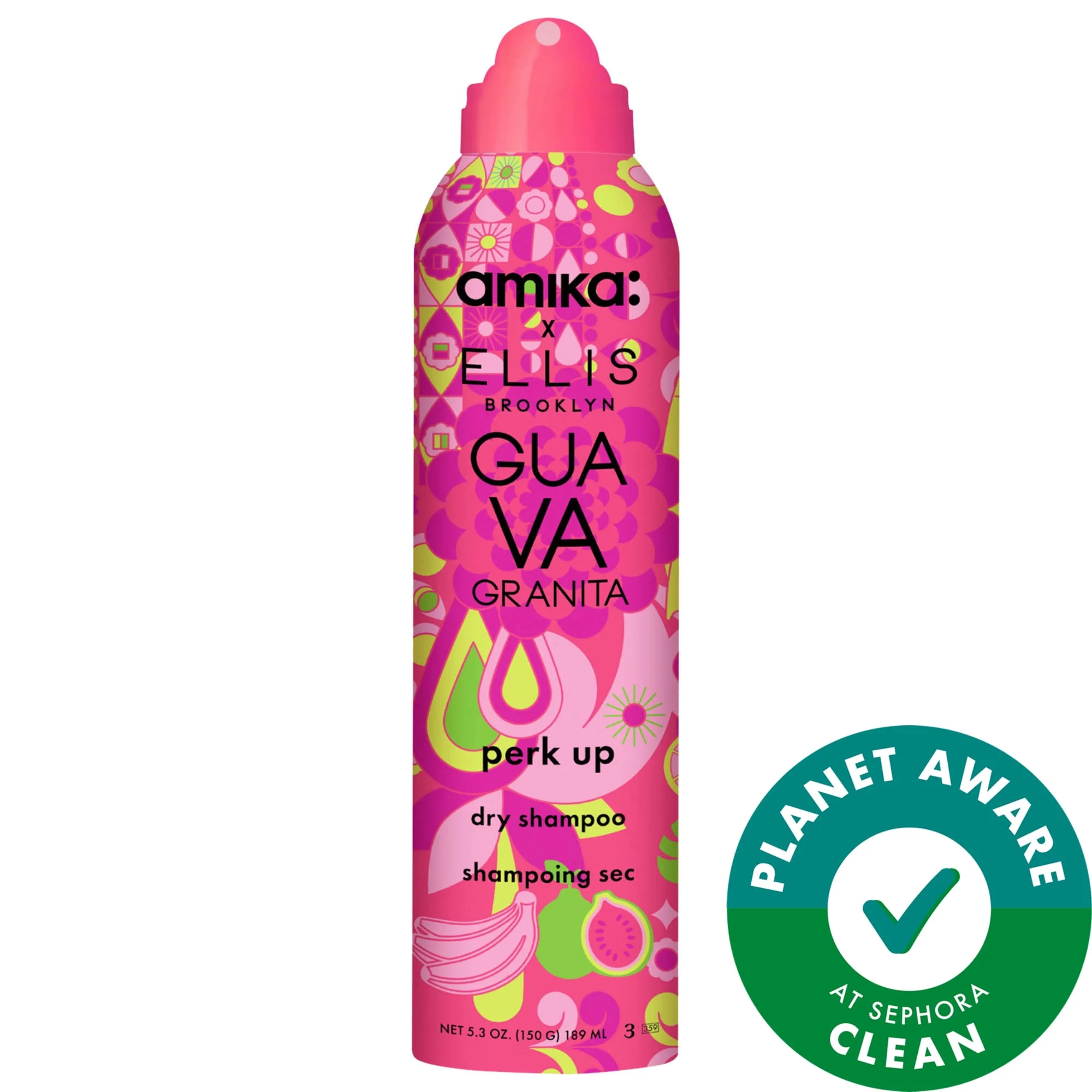 Amika x Ellis Brooklyn Guava Granita Perk Up Dry Shampoo - 1