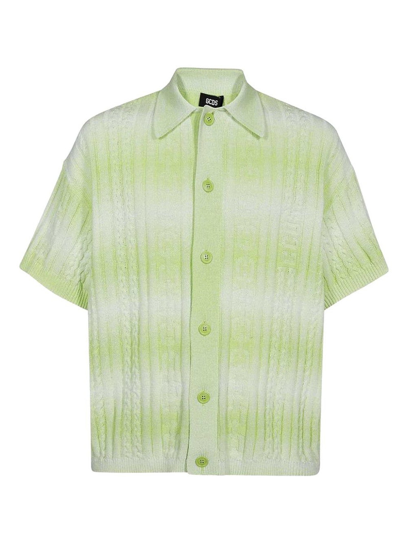 cable-knit shirt 1