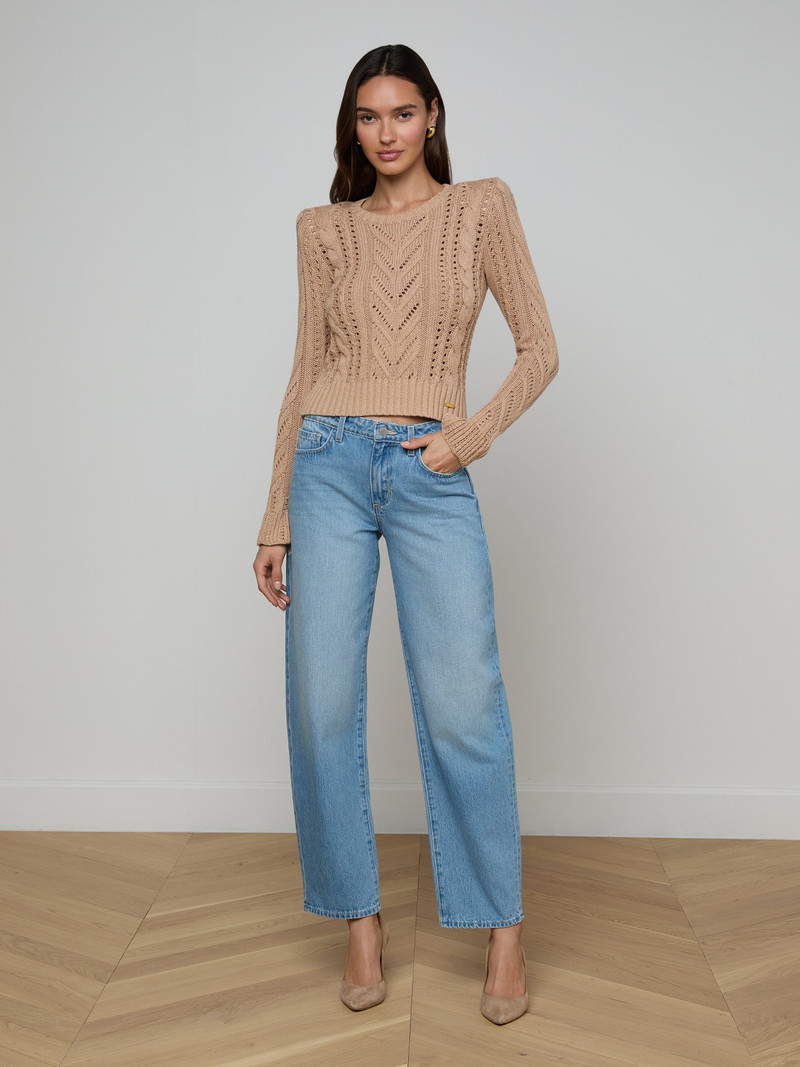 Mio Cabled Pullover 4