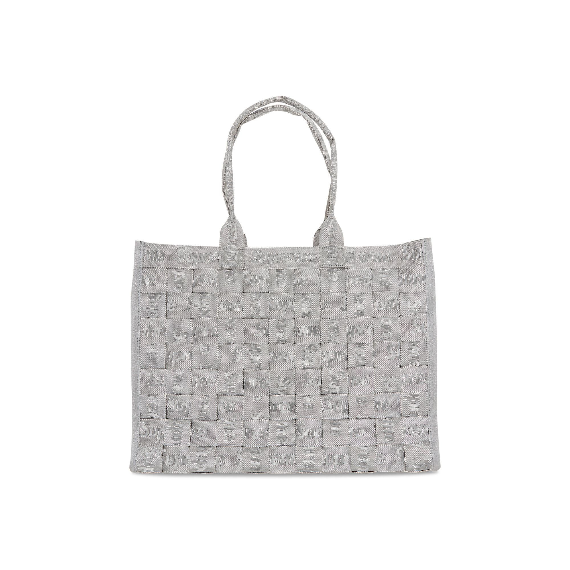 Supreme Woven Tote 'Grey' - 2