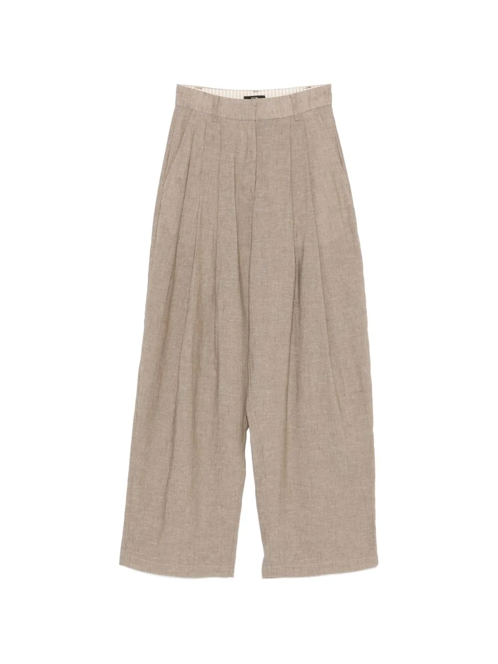 pleated trousers - 1