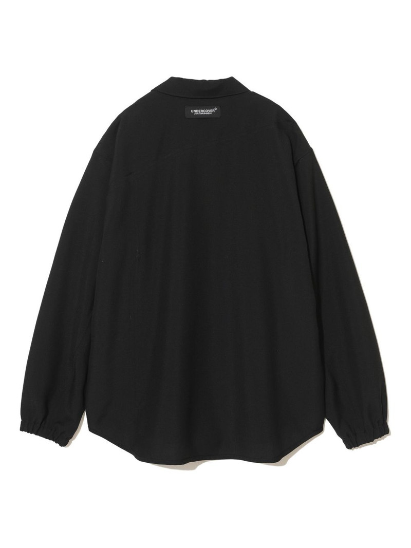 UNDERCOVER elastic-cuff wool jacket outlook