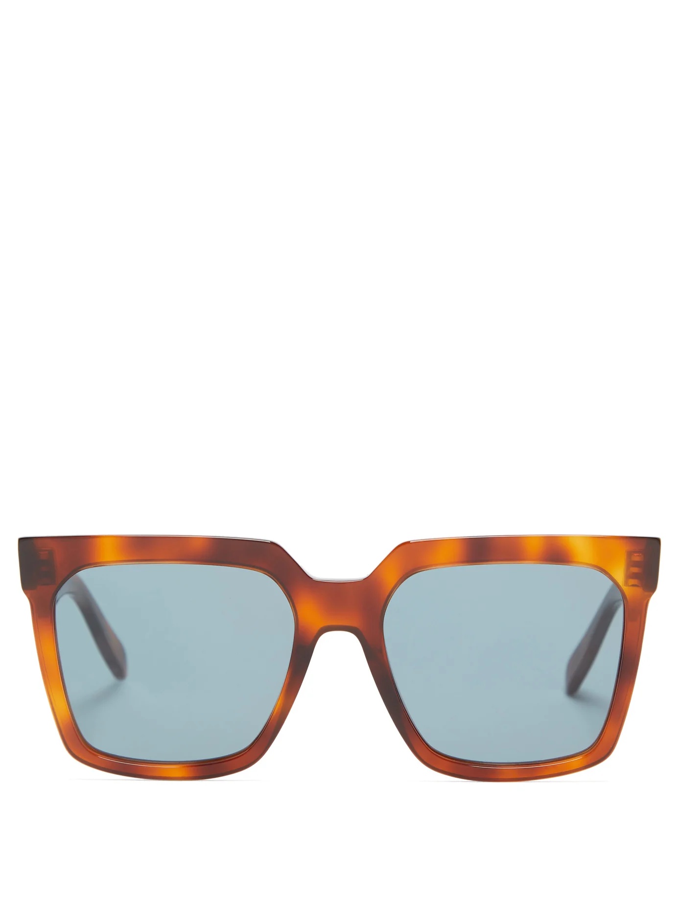 Square acetate sunglasses - 1