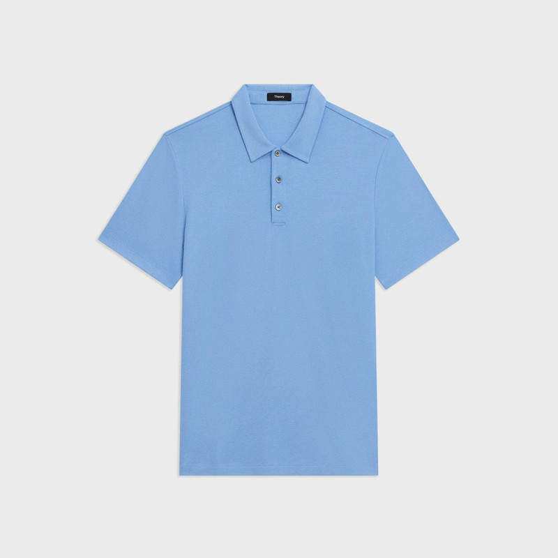 Bron Polo Shirt in Anemone Modal Jersey 1