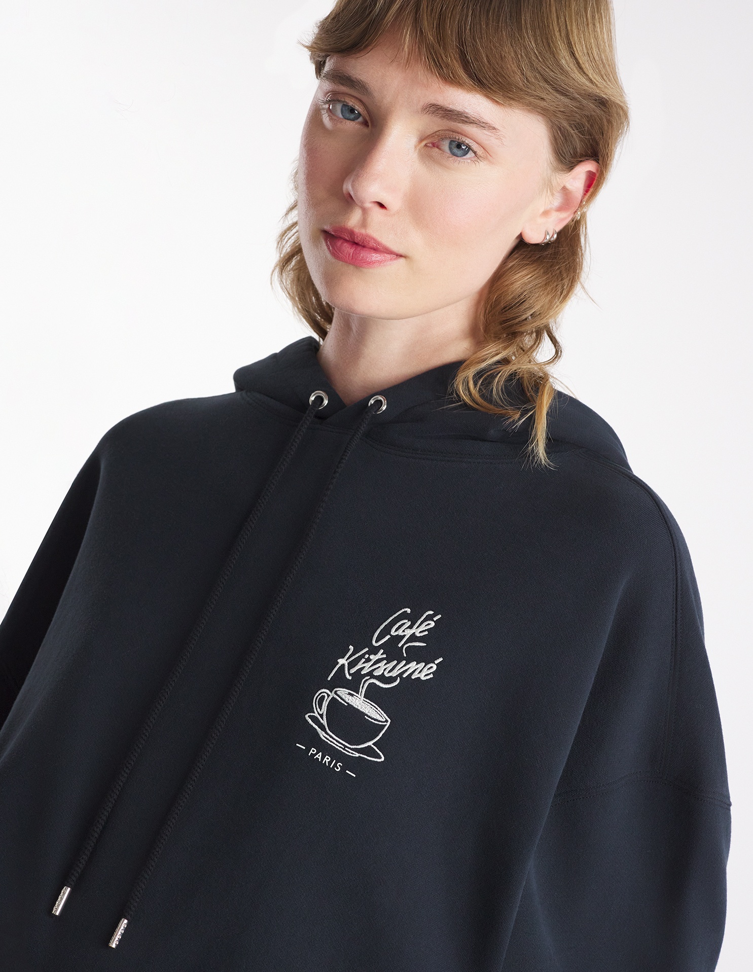 CAFE KITSUNE COFFEE CUP HOODIE - 7