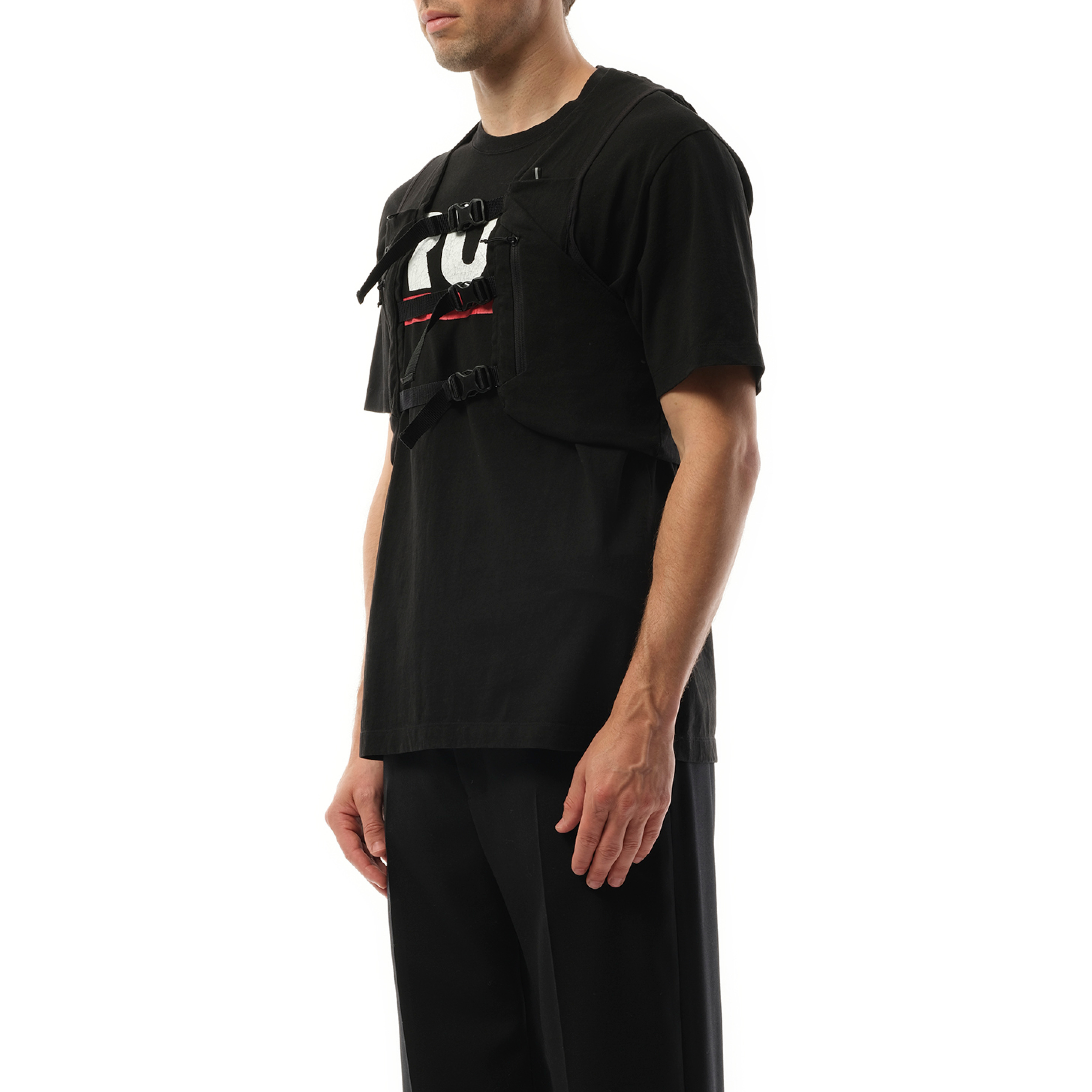 Trail Vest T-Shirt in Black - 5