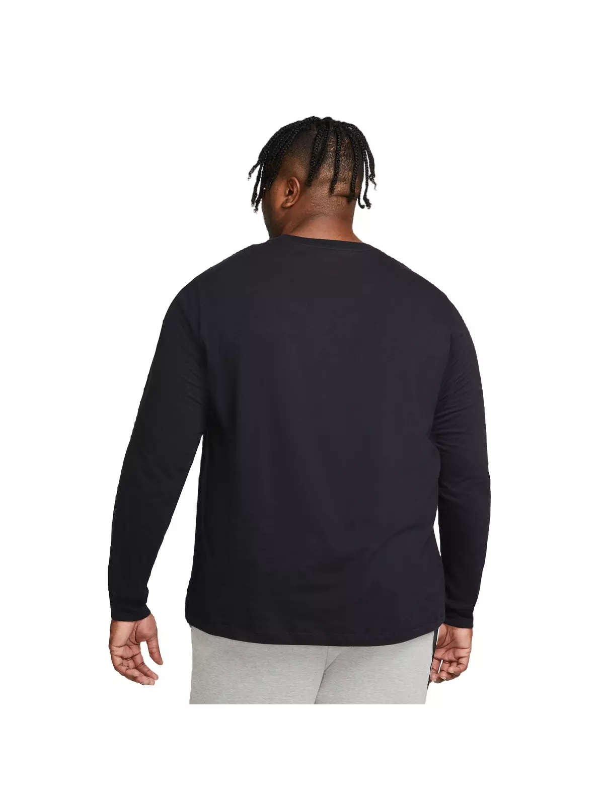 Men's Sportswear Long-Sleeve Tee-Black - 6