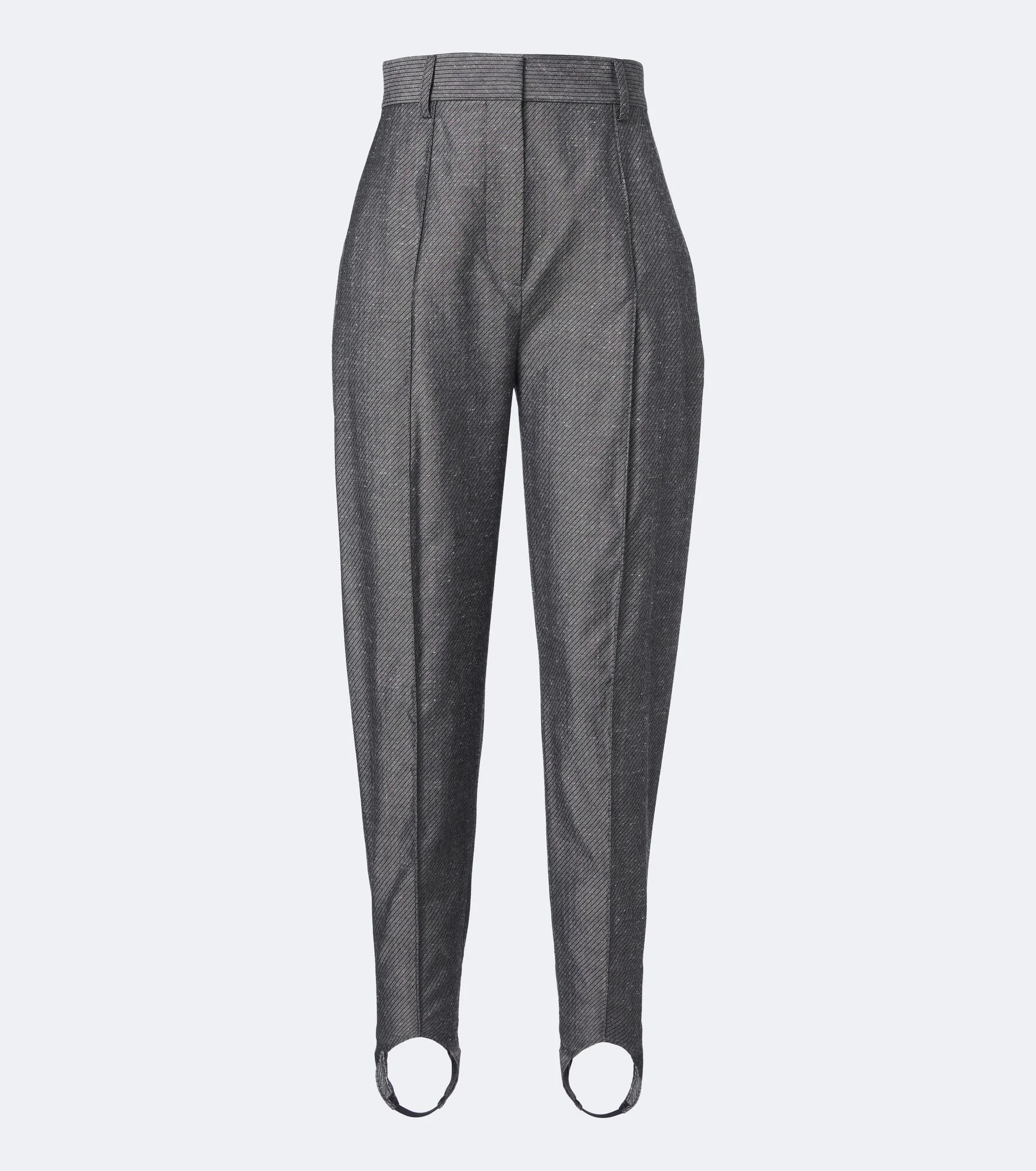 Striped tapered pants - 1