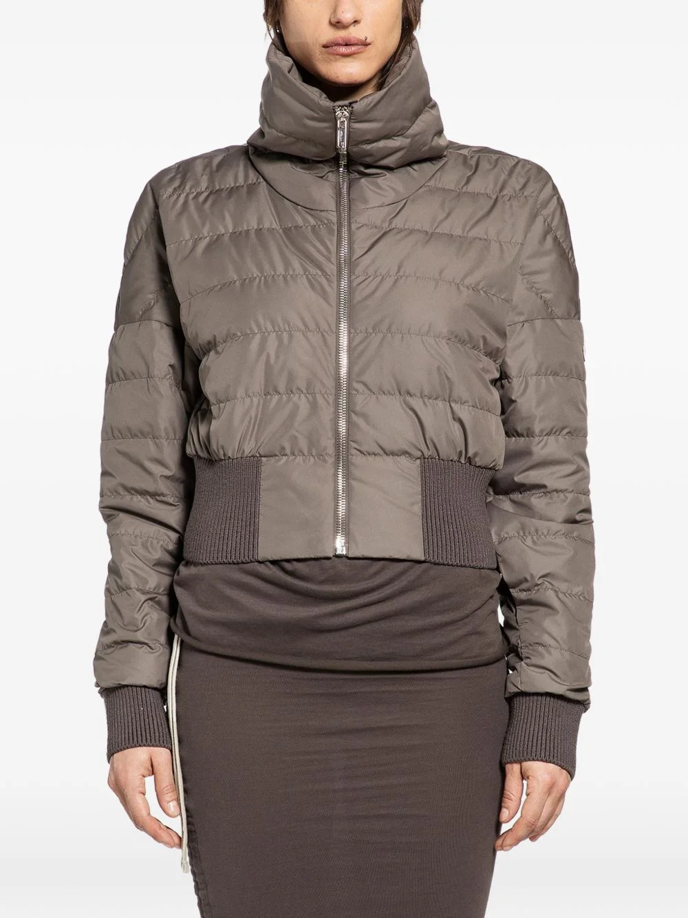 cropped jacket - 1