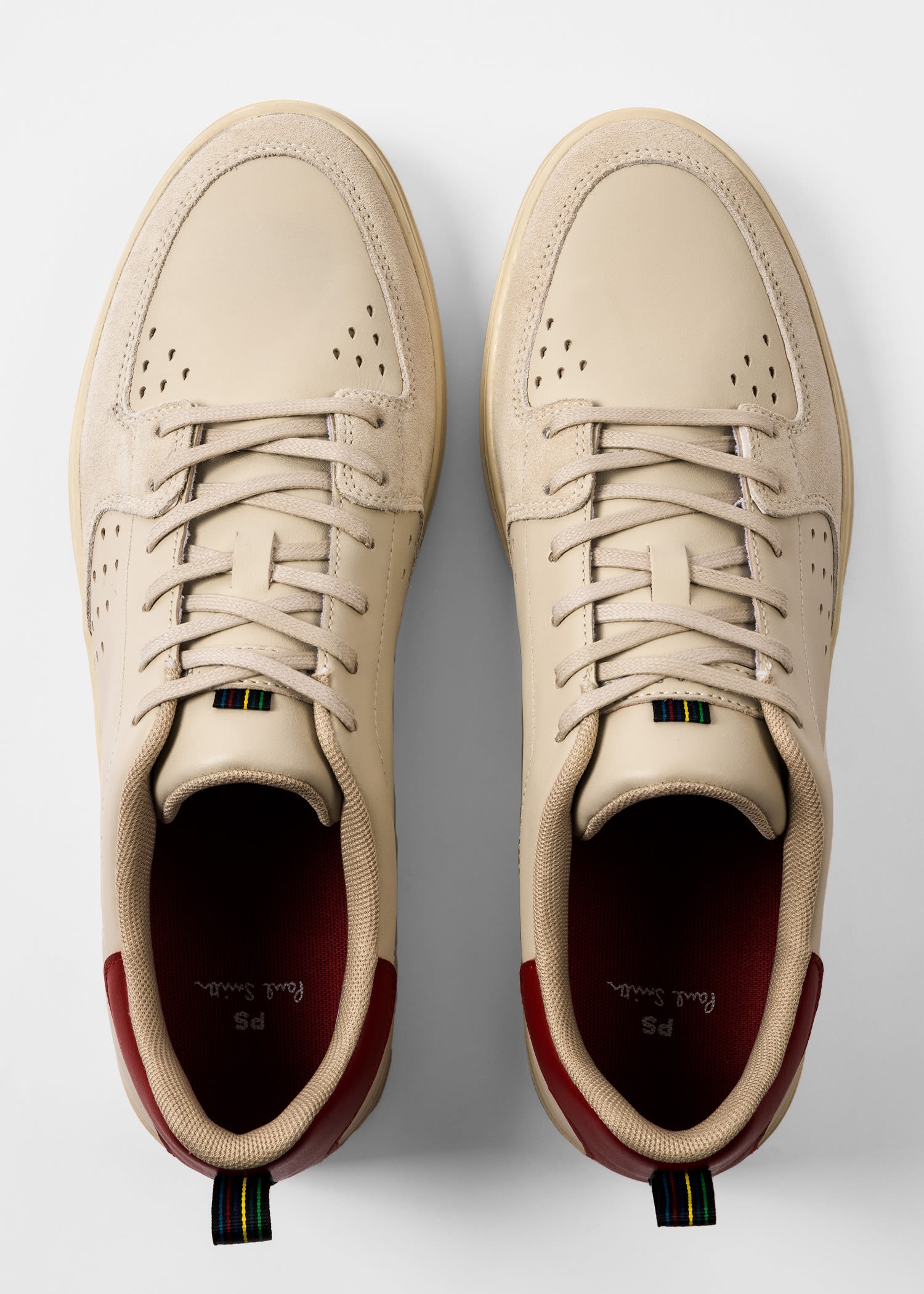 'Cosmo' Trainers With Red Trim - 3