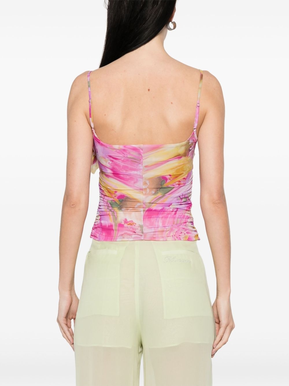 floral-print top - 4