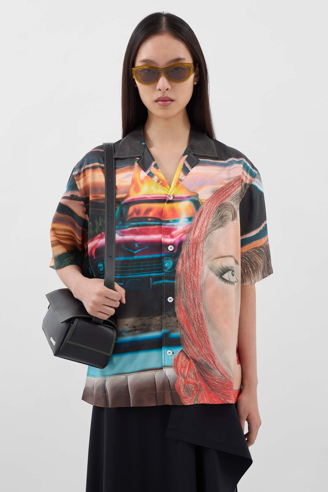 SHORTSLEEVE SHIRT / Annemarie print - 3