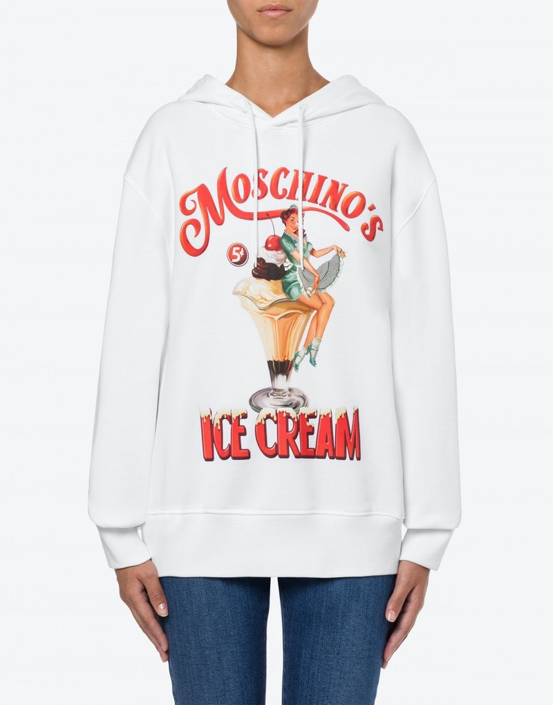Moschino MOSCHINO'S ICE CREAM HOODIE outlook
