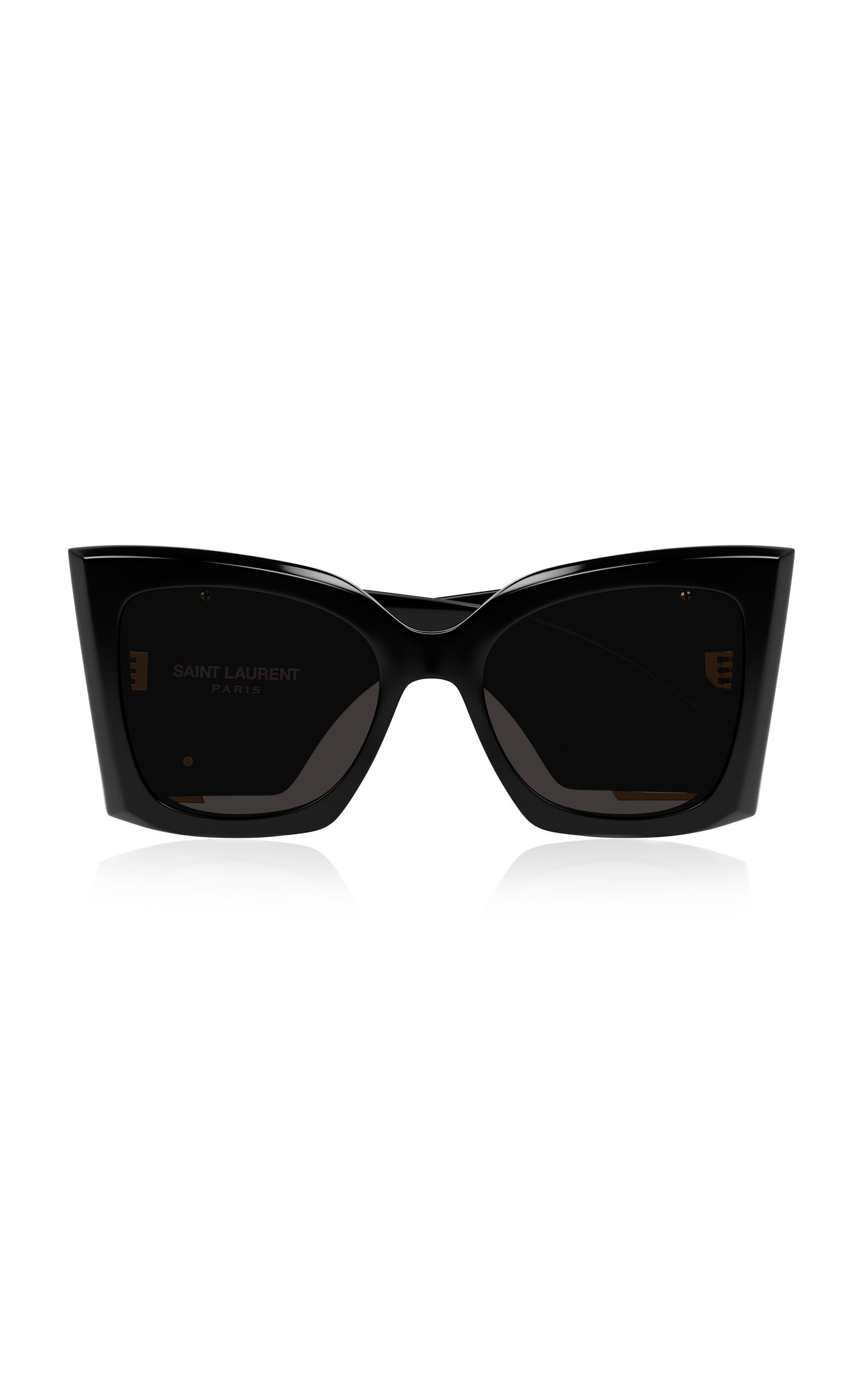 Blaze Cat-Eye Acetate Sunglasses black - 1