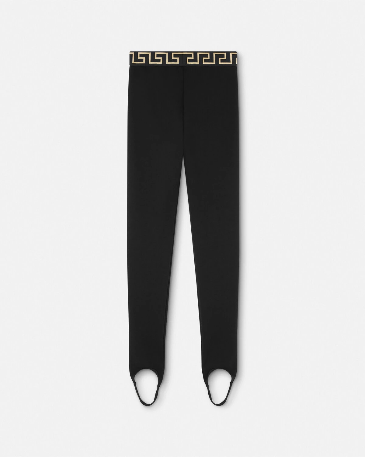 Greca Border Gym Stirrup Leggings - 4