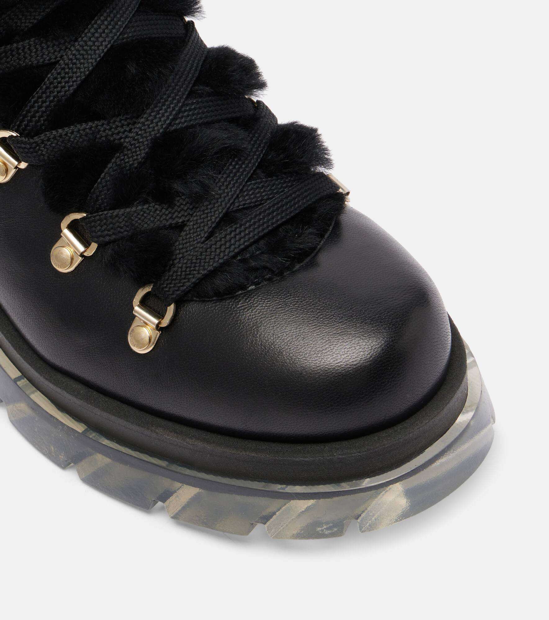 Swansea shearling-lined leather ankle boots - 5