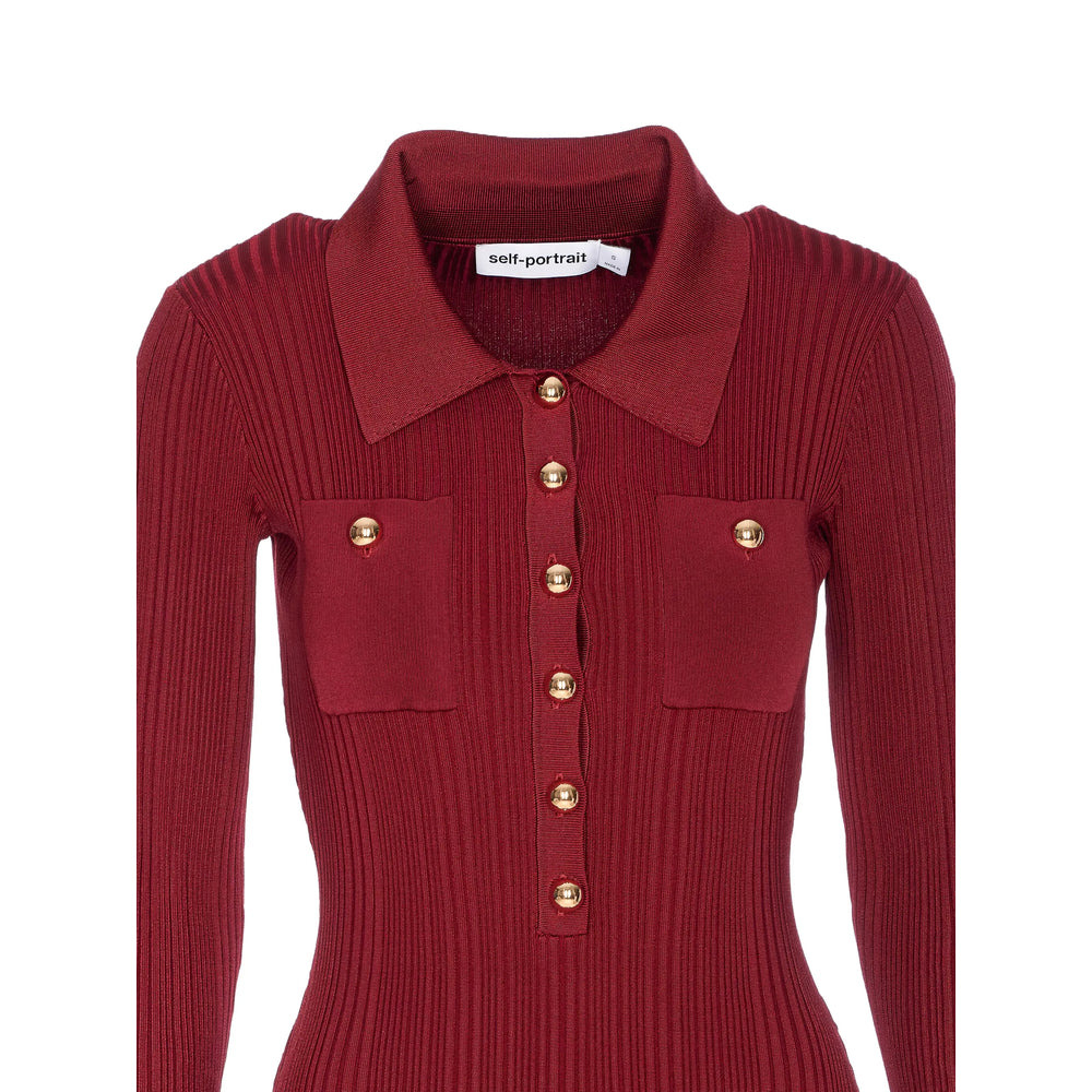 Self-Portrait Red Dresses - Day Dresses Women - 4