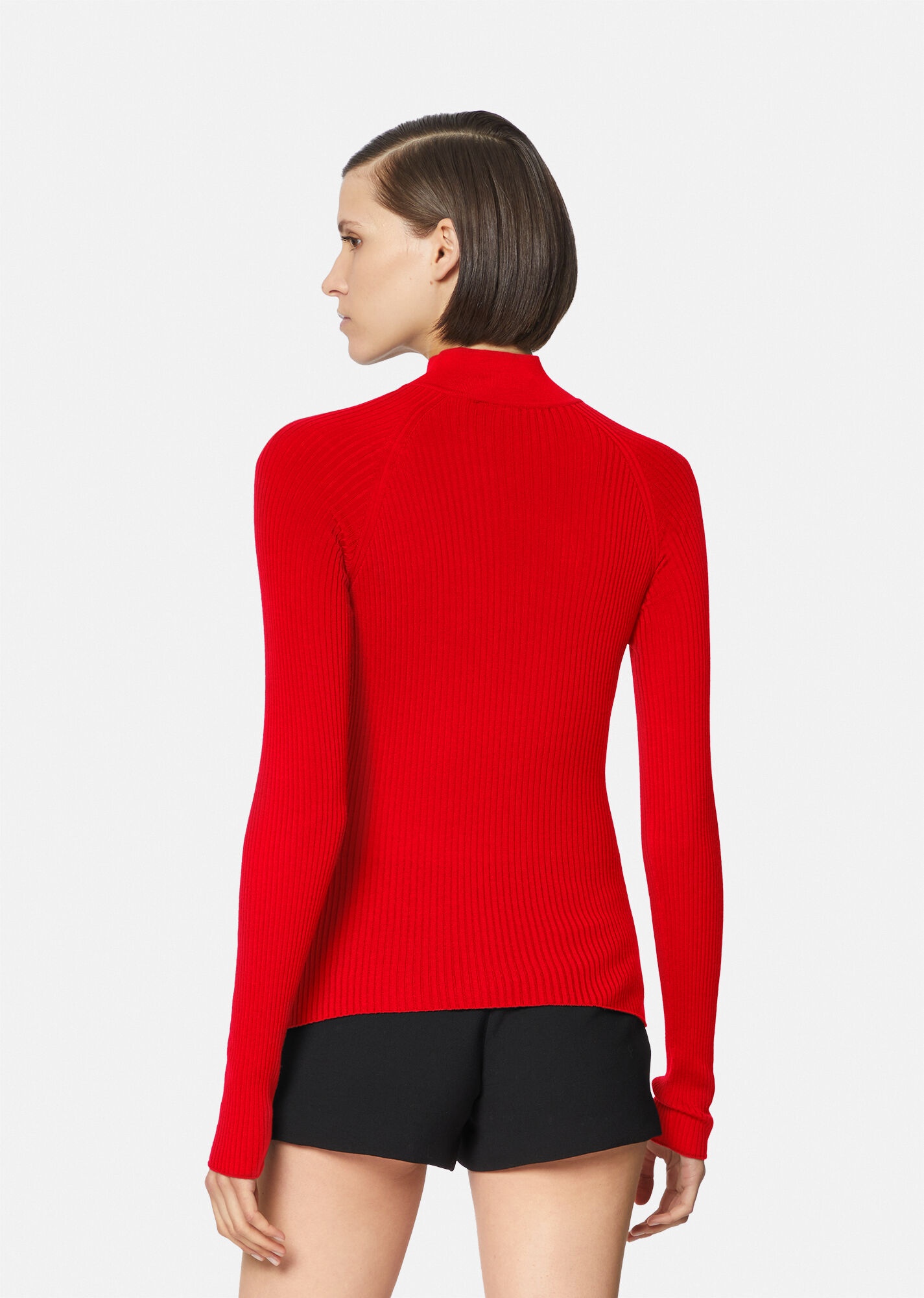 La Greca Accent Wool Sweater - 3
